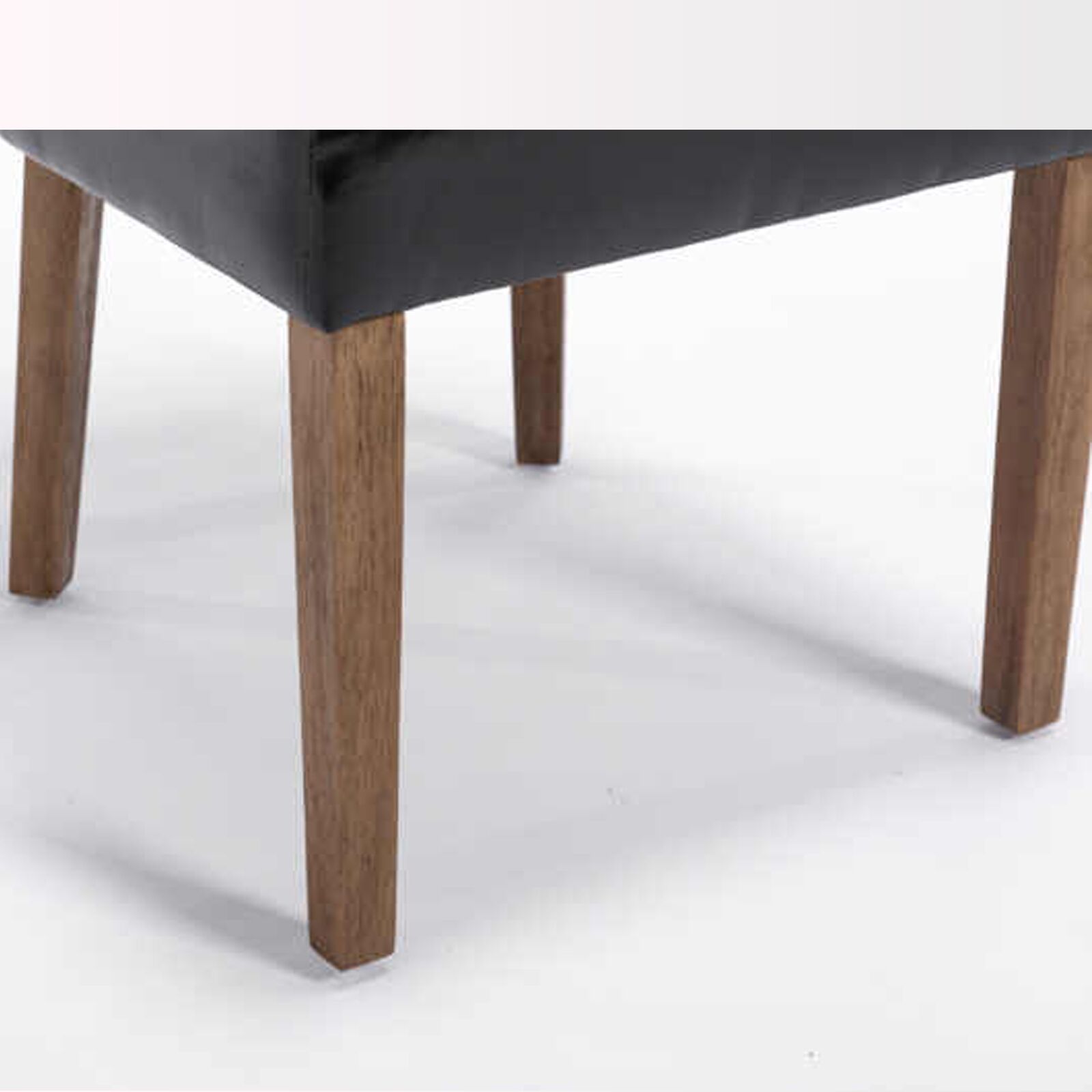 Nova Dining Chair – Retro Style with Luxurious Black Air Leather Comfort4 Nova Dining Chair Retro Style With Luxurious Air Leather Comfort - Black