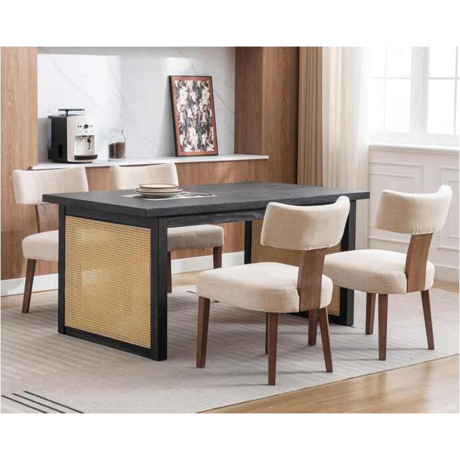 Nova Dining Chair Retro Elegance with Ultimate Comfort Cream Linen10 Nova Dining Chair Retro Elegance With Ultimate Comfort - Cream Linen