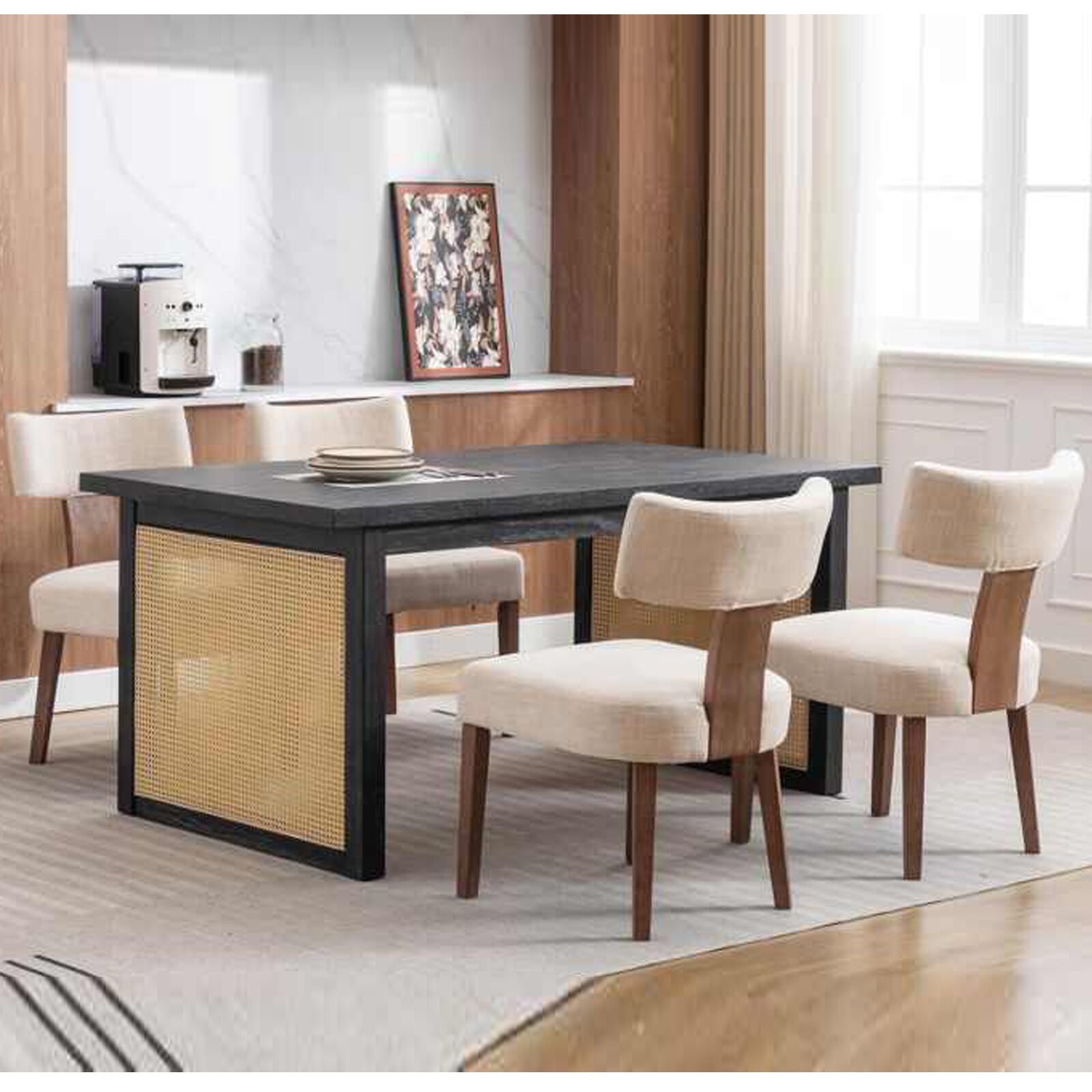 Nova Dining Chair Retro Elegance with Ultimate Comfort Cream Linen11 Nova Dining Chair Retro Elegance With Ultimate Comfort - Cream Linen