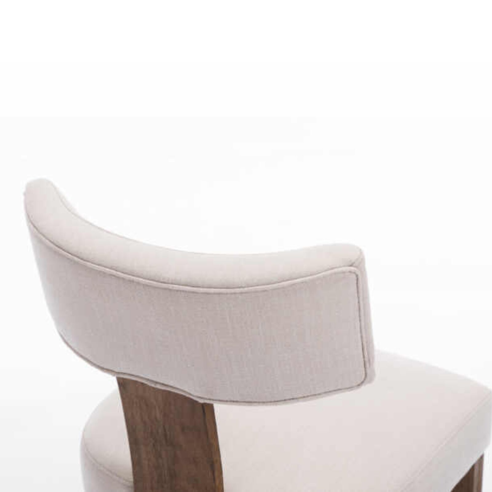 Nova Dining Chair Retro Elegance with Ultimate Comfort Cream Linen4 Nova Dining Chair Retro Elegance With Ultimate Comfort - Cream Linen